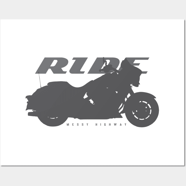 Ride vulcan 1700 vaquero Wall Art by MessyHighway